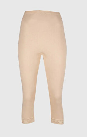 CEYLANOĞLU 237 KADIN RİBANA DANTELLİ DİZALTI TAYT 12 ADET