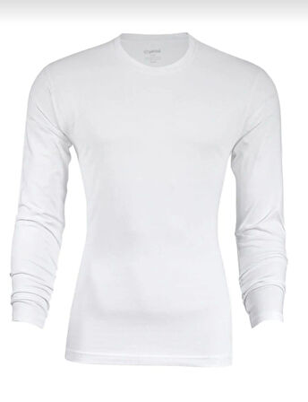 YILDIZ 385 ERKEK MODAL UZUN KOL SIFIR YAKA ATLET TEKLİ