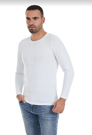 YILDIZ 385 ERKEK MODAL UZUN KOL SIFIR YAKA ATLET 6 ADET