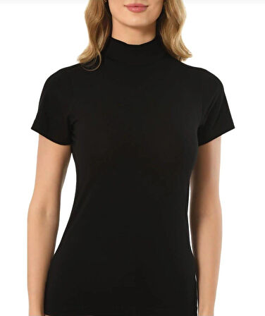 JİBER 562 KADIN MODAL BALIKÇI YAKA YARIM KOL BODY 6 ADET