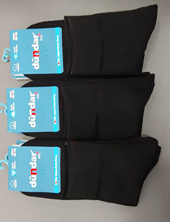 DÜNDAR PLUS 7040 ERKEK HAVLU YARIM KONÇ PATİK ÇORAP 6 ADET