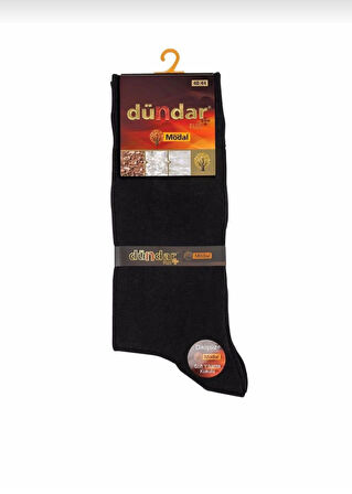 DÜNDAR PLUS 4124 ERKEK MODAL LİKRALI DİKİŞSİZ ÇORAP 12 ADET