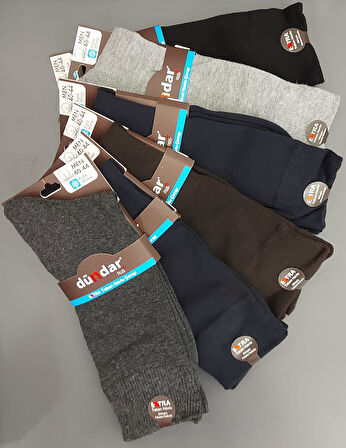 DÜNDAR PLUS 7026 ERKEK PAMUKLU TABAN ALTI HAVLU ÇORAP 12 ADET