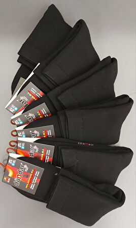 DÜNDAR PLUS 5978 ERKEK KIŞLIK HAVLU TERMAL ÇORAP 12 ADET