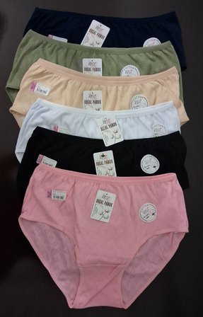 TUTKU ELİT 2406 KADIN JAKARLI BATO KÜLOT 12 ADET