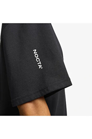 x NOCTA T-shirt 'Black' SIRT BASKILI ÖZEL SERİ TİŞÖRT