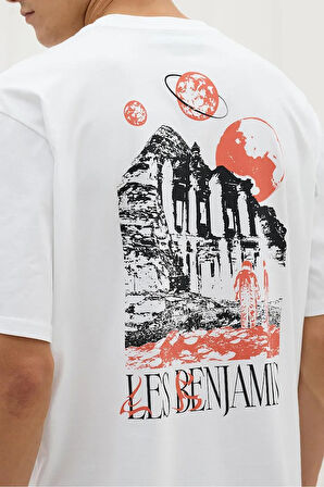 Yeni Sezon Erkek Baskılı Yumuşak Tişört RELAXED TEE