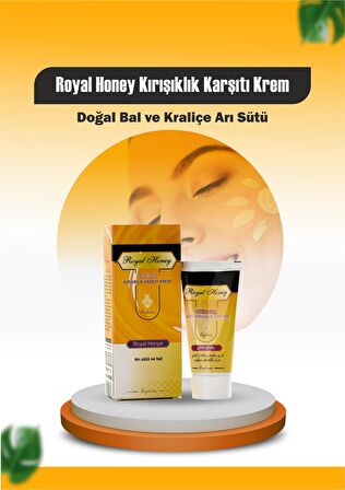 Arı Sütü & Bal Özlü Kırışıklık Giderici ve Karşıtı Krem - 50ml