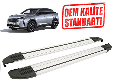 3008 ARACA ÖZEL BRILLANT YAN BASAMAK 2017 2018 2019 2020 2021 2022 2023 2024