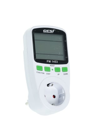 GESİ PM-1453 DİJİTAL WATTMETRE ENERJİ SARFİYAT ÖLÇER TÜKETİM ÖLÇER 220 VOLT 16 AMPER 3680 WATT PRİZ