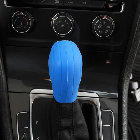 Seat Ateca Dsg Silikon Vites Topuzu Kılıfı Mavi Fs