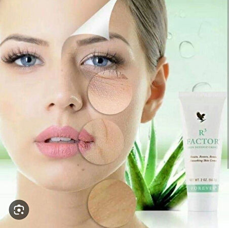 Aloe Veralı R3 Factor Skin Defence Creme Nemlendirici