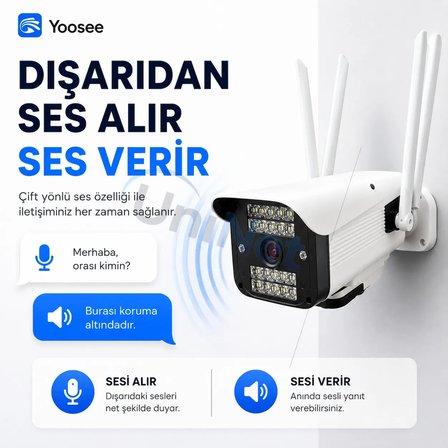 Uninet Unınet 2mp 1080P Wifi Ptz Güvenlik Kamerası – Hareket Takibi, Gece Görüşü, Çift Yönlü Ses ve Polis Çakarılı