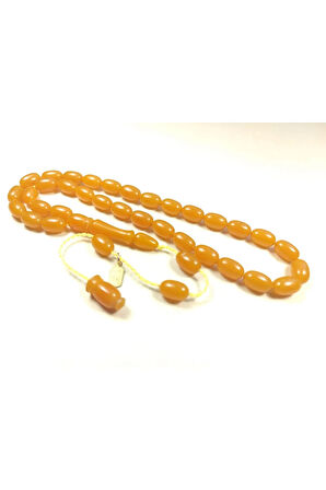 Mesut Elma Usta Eseri Imzalı Mühürlü Rengin Zirvesi Sıkma Kehribar Sertifikalı 5381