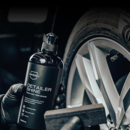 Nasiol Detailer Shine Trim ve Lastik Parlatıcı 500 ml