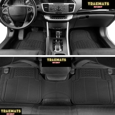 AUDİ A3 HB 2021  UNİVERSAL OTO PASPAS DESENLİ SİYAH