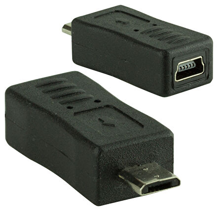 MİCRO USB ERKEK-MİNİ USB DİŞİ ÇEVİRİCİ APARAT (4767)