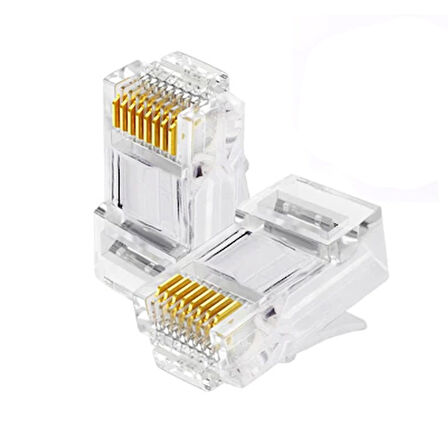 RJ45 10P/10C SOKET (25Lİ PAKET) (4767)