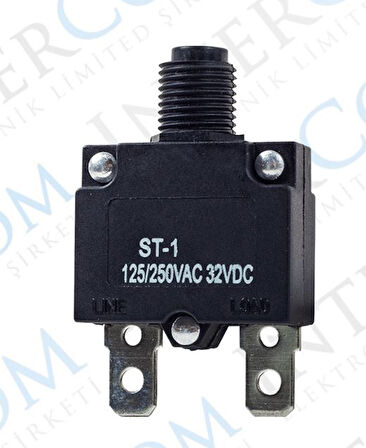 ST SERİSİ TERMİK RESETLİ 125/250VAC 32 VOLT DC 40 AMPER SİGORTA (IC-271S) (4767