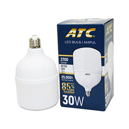 30W TORCH LED BULB AMPUL BEYAZ E27 (4767)