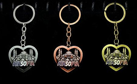 Metal Ayasofya Anahtarlık Alk2201