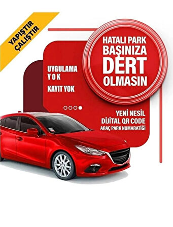 Hatalı Park Orkod Okuyucu Sticker