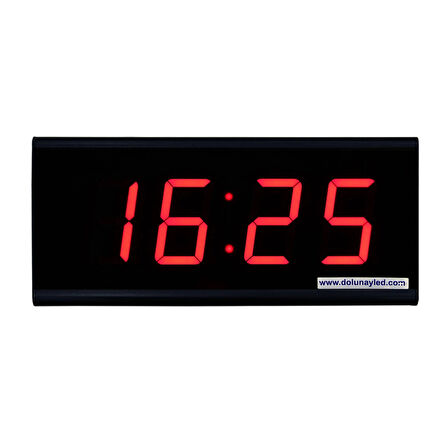 Dijital LED Saat Termometre 76mm