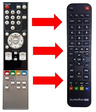 FUNAI LCD TV KUMANDASI