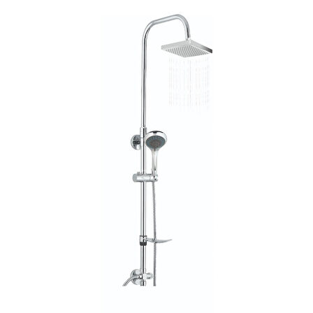 Adnoss GPD DST24 Duş Seti (5 Fonksiyonlu  El Duşu + 250x250)