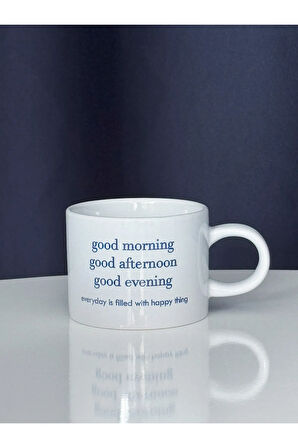 Good Morning Kupa Bardak Seramik Kahve Mug