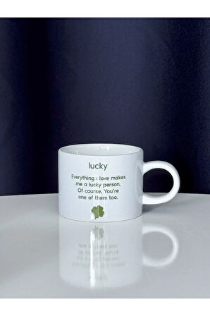 Lucky Kupa Bardak Kahve Mug