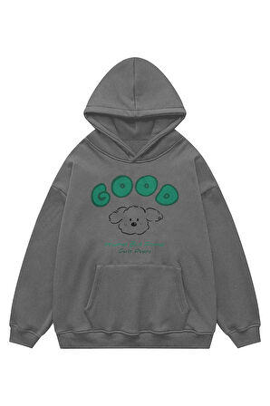 Unisex Human Friend Sweatshirt Kapşonlu Hoodie
