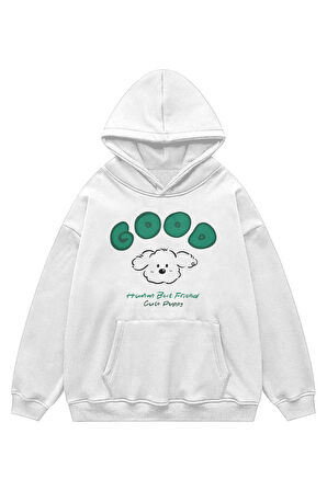 Unisex Human Friend Sweatshirt Kapşonlu Hoodie
