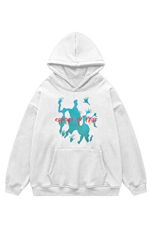 Unisex Echoes Of Fear Sweatshirt Kapşonlu Hoodie
