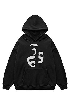 Unisex Mask Sweatshirt Kapşonlu Hoodie