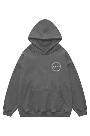 Unisex AK-47  Sweatshirt Kapşonlu Hoodie