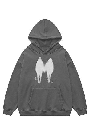 Unisex Last Seen Sweatshirt Kapşonlu Hoodie