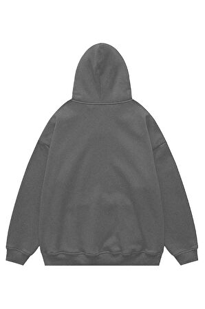 Unisex Star Sweatshirt Kapşonlu Hoodie