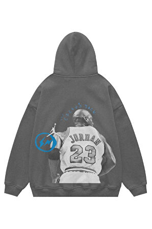 Unisex Cactus Jack J Sweatshirt Kapşonlu Hoodie