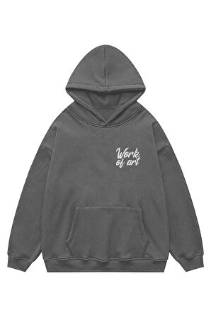 Unisex Work Of Art Sweatshirt Kapşonlu Hoodie