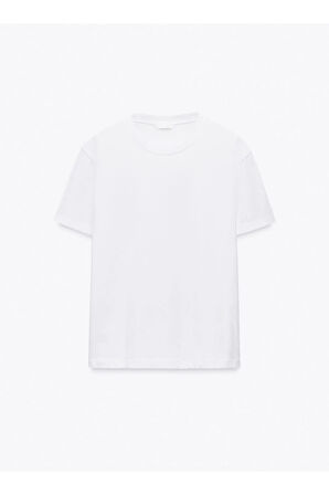 Bisiklet Yaka Basic Trend Kadın T-shirt