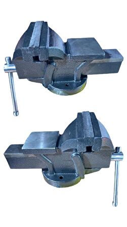 Profesyonel 125 Mm Dövme Çelik Sabit Tezgah Masa Mengenesi