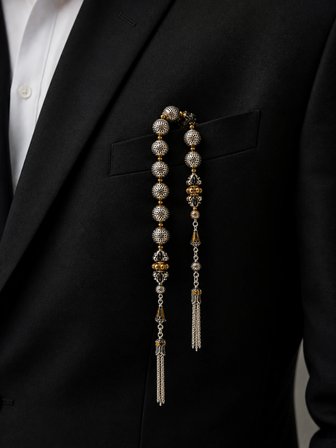 Alnis Atelier Zamak Zaza Tesbih – Özel Tasarım Erkek Tesbih