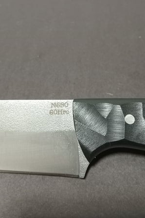 ATASAN Atainox N690 Çelik Kelle 3 Profesyonel Kasap ve Kurban Bıçağı (31 cm)