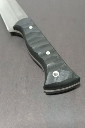 ATASAN Atainox N690 Çelik Kelle 3 Profesyonel Kasap ve Kurban Bıçağı (31 cm)