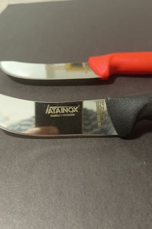 ATASAN ATAINOX Hakiki Yatağan İşçiliği: 10'lu Dövme Çelik Yüzme Bıçağı Dev Fırsat Seti
