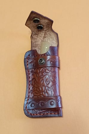 DepoTrend Hakiki Deri Çakı Kılıfı