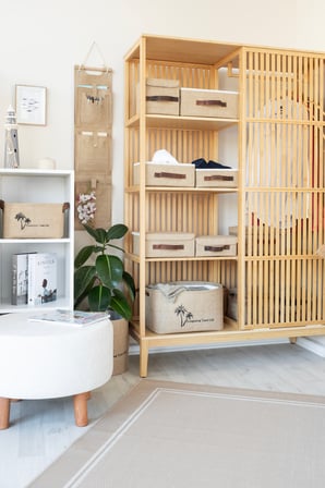 Jüt 3 Cepli Uzun Askılı Duvar Organizeri 23 x 102 cm Dolap İçi, Banyo, Mutfak ve Ev Düzeni İçin Çok Amaçlı Dikey Düzenleyici