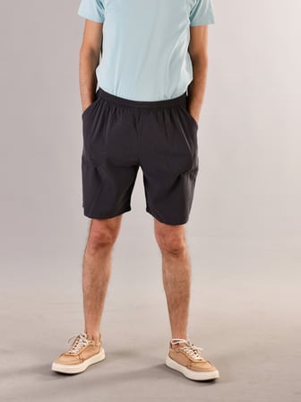 %100 Pamuk Keten Dokulu Beli Lastikli ve Bağcıklı Erkek Rahat Kalıp Bol Kesim Günlük Ev Dış Spor Giyim Büyük Beden Şort