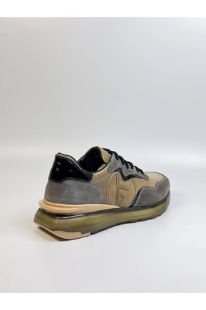 Premium Hakiki Deri Erkek Sneaker | İthal Hava Tabanlı